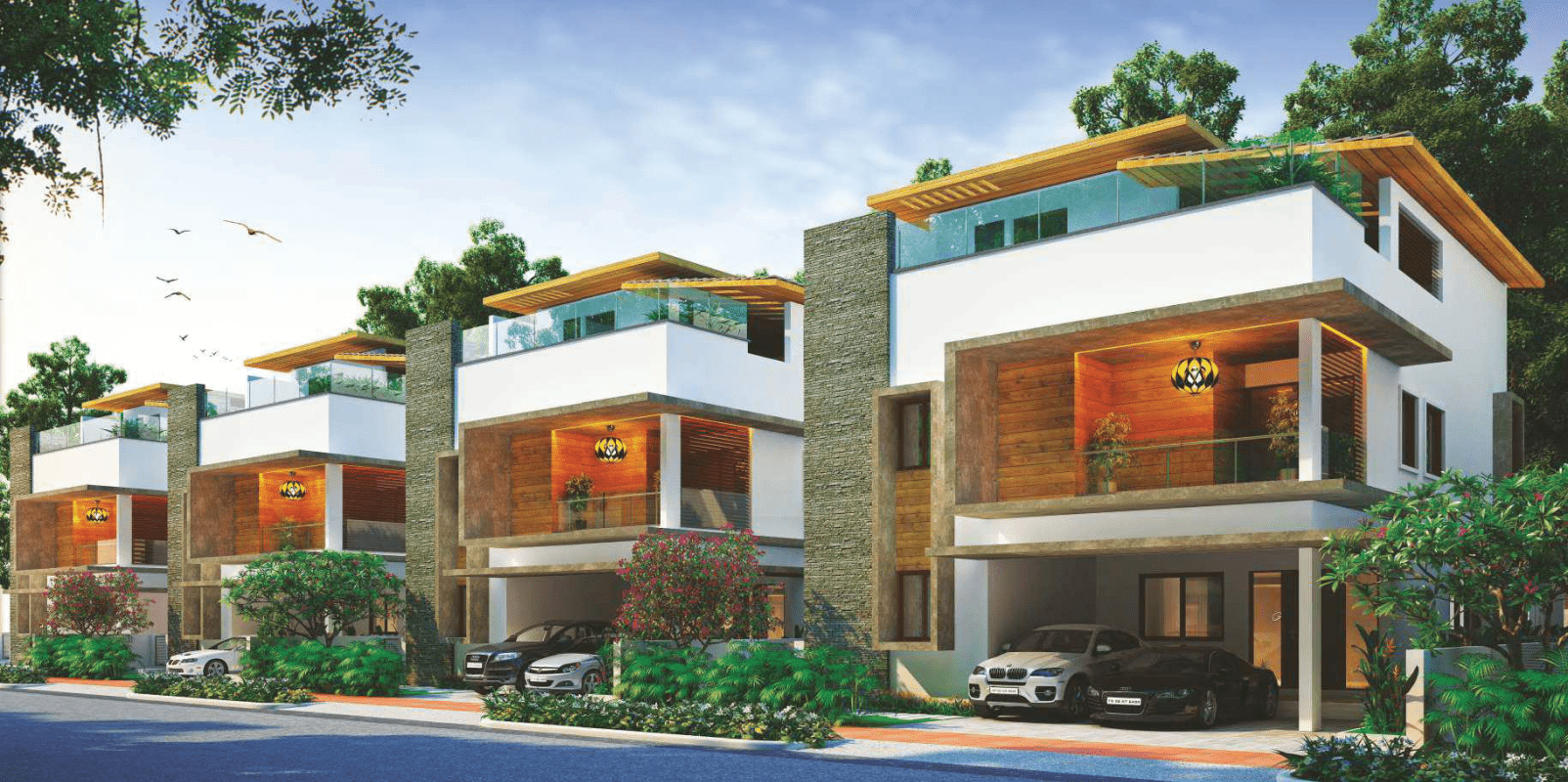 Luxury Villas for Sale Near Gachibowli by SMR Casa Carino